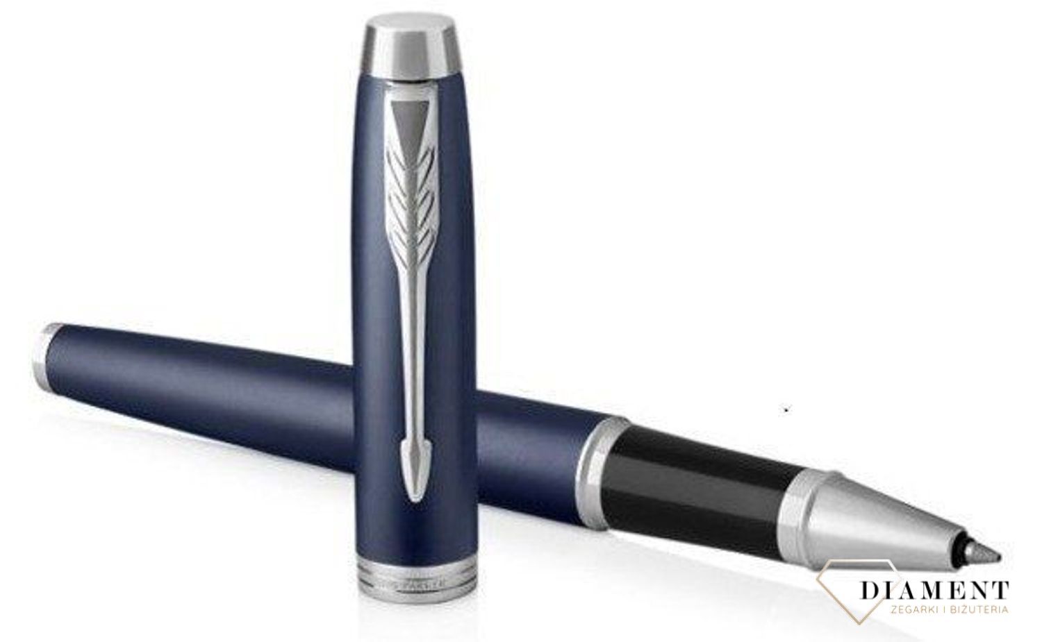 Pióro kulkowe Parker IM Niebieski Mat CT T2016 (1931661) PIÓRO 1931661. Wykonana ze stali szlachetnej zaspokoi potrzeby najbardziej wymagających pisarzy. Ciesz się niezawodnością pisania i korzystaj ze swojego pióra Parker kiedy tylko masz n.jpg